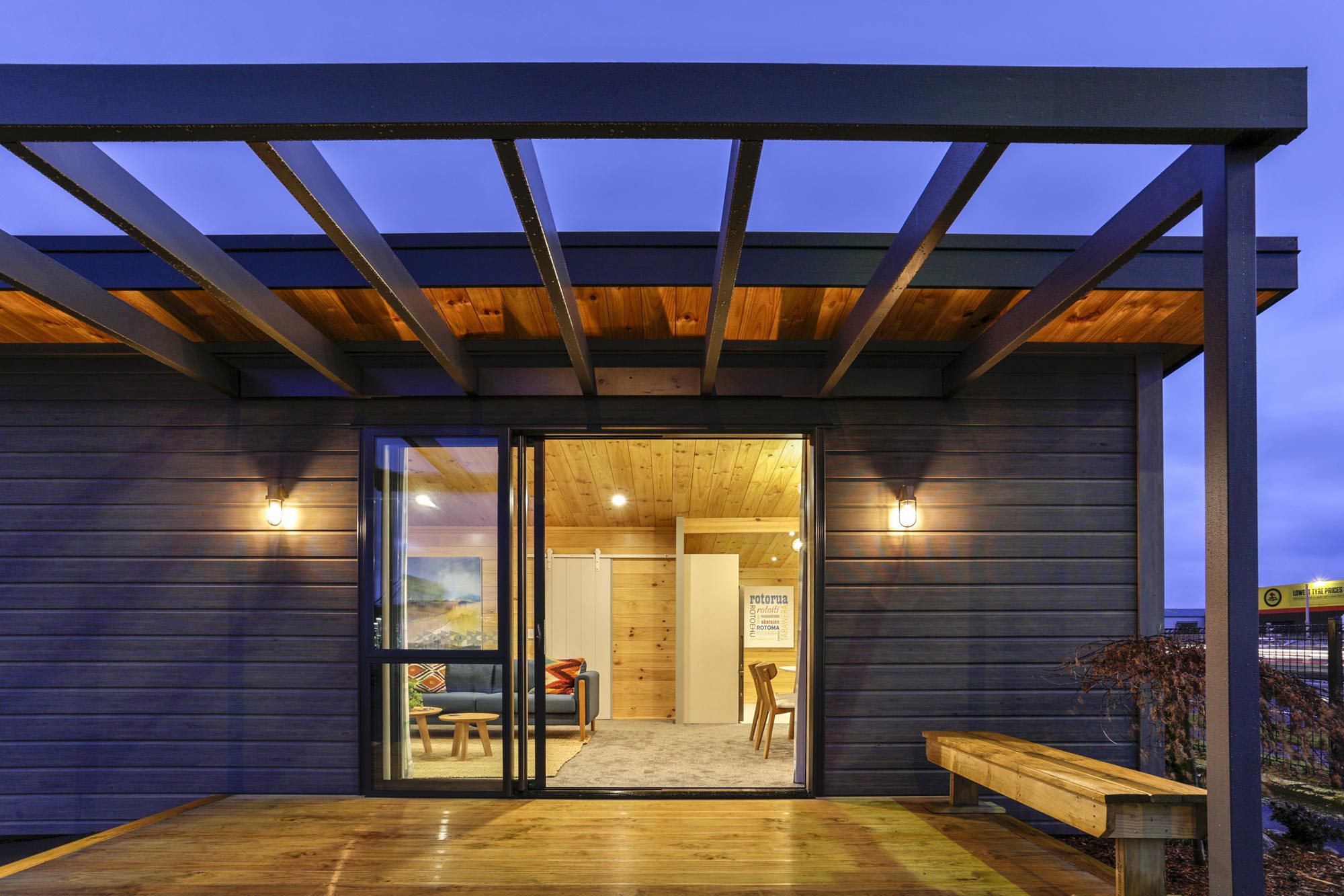 Exterior Cladding with VG Pine