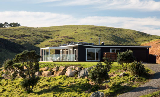 Side of Lockwood Home on farm Lands
