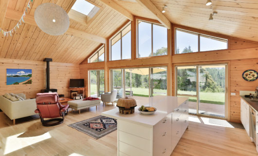 Lockwood Design and Build in Kaiteretere Kitchen and Living