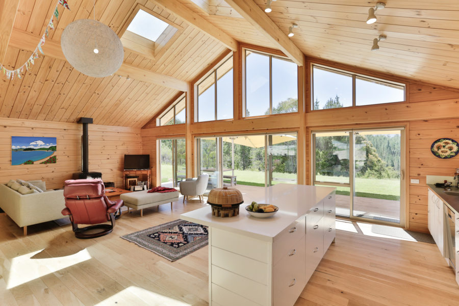 Lockwood Design and Build in Kaiteretere Kitchen and Living