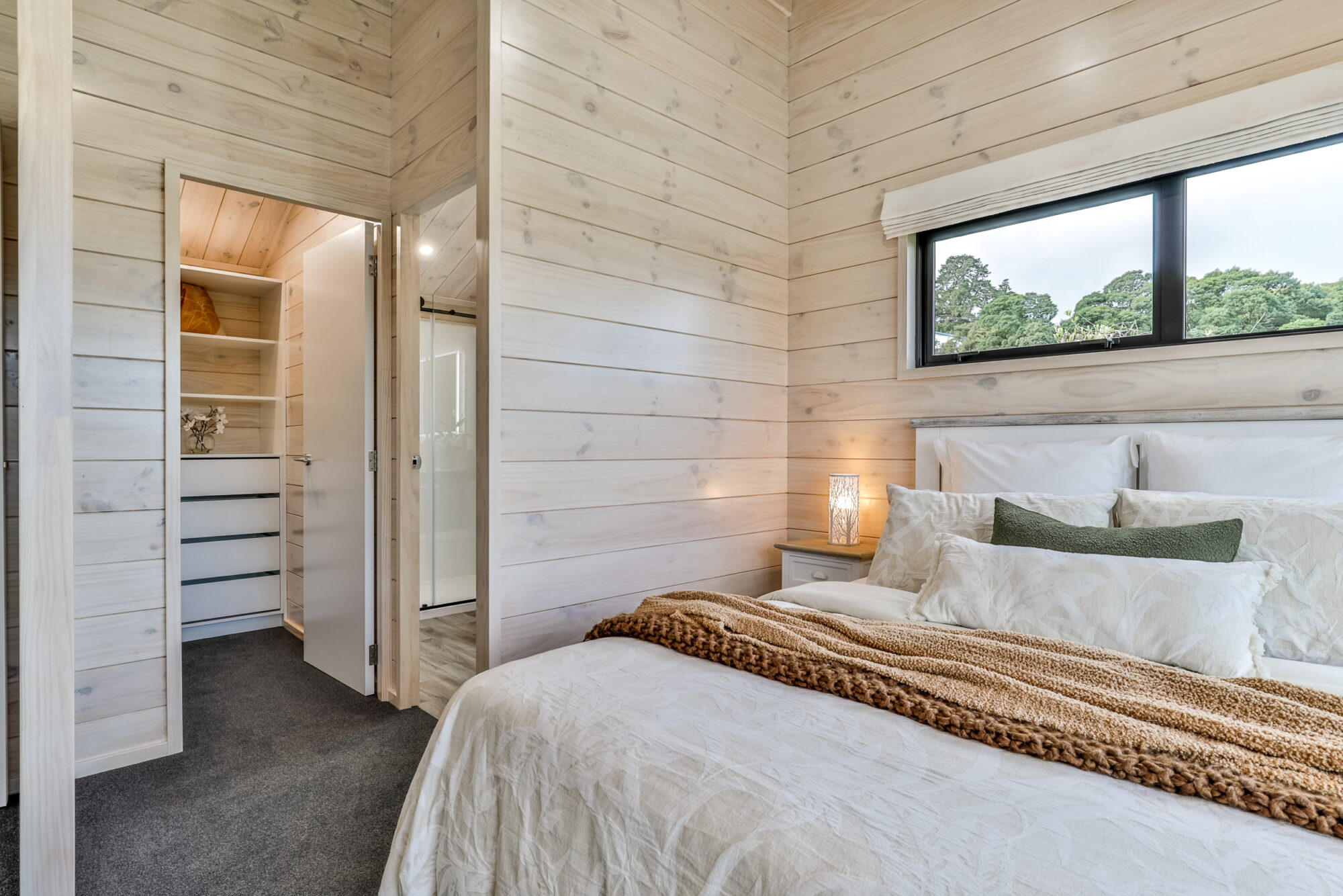 Peaceful master bedroom