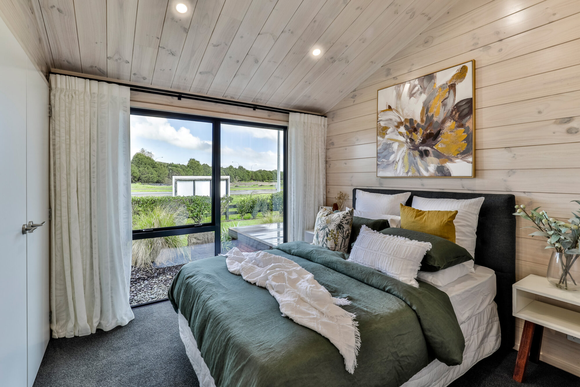 Green hues in the Tainui home