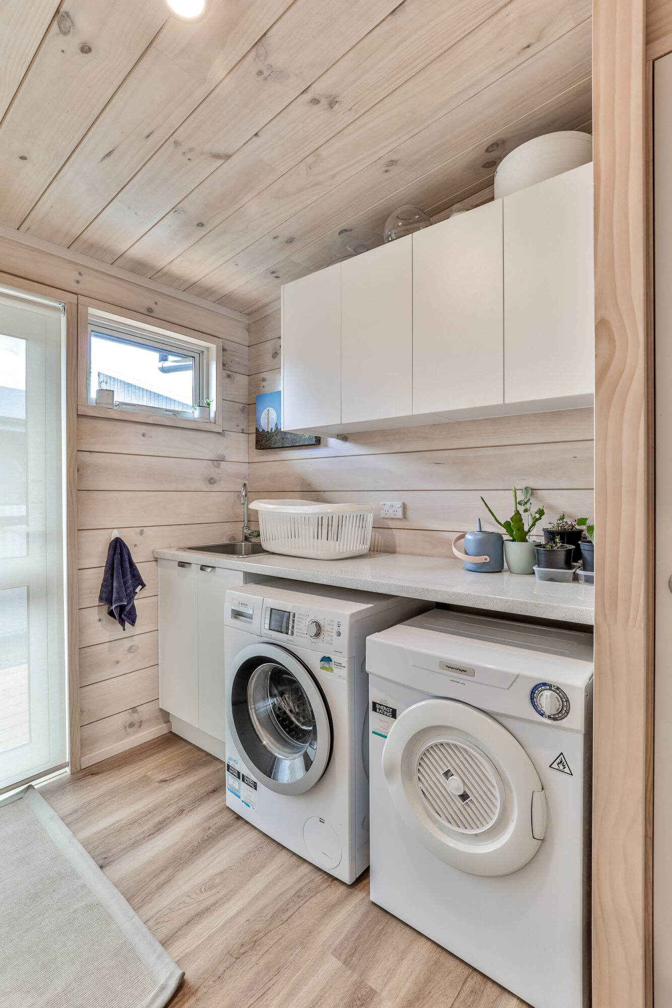 Simple white Lockwood Laundry